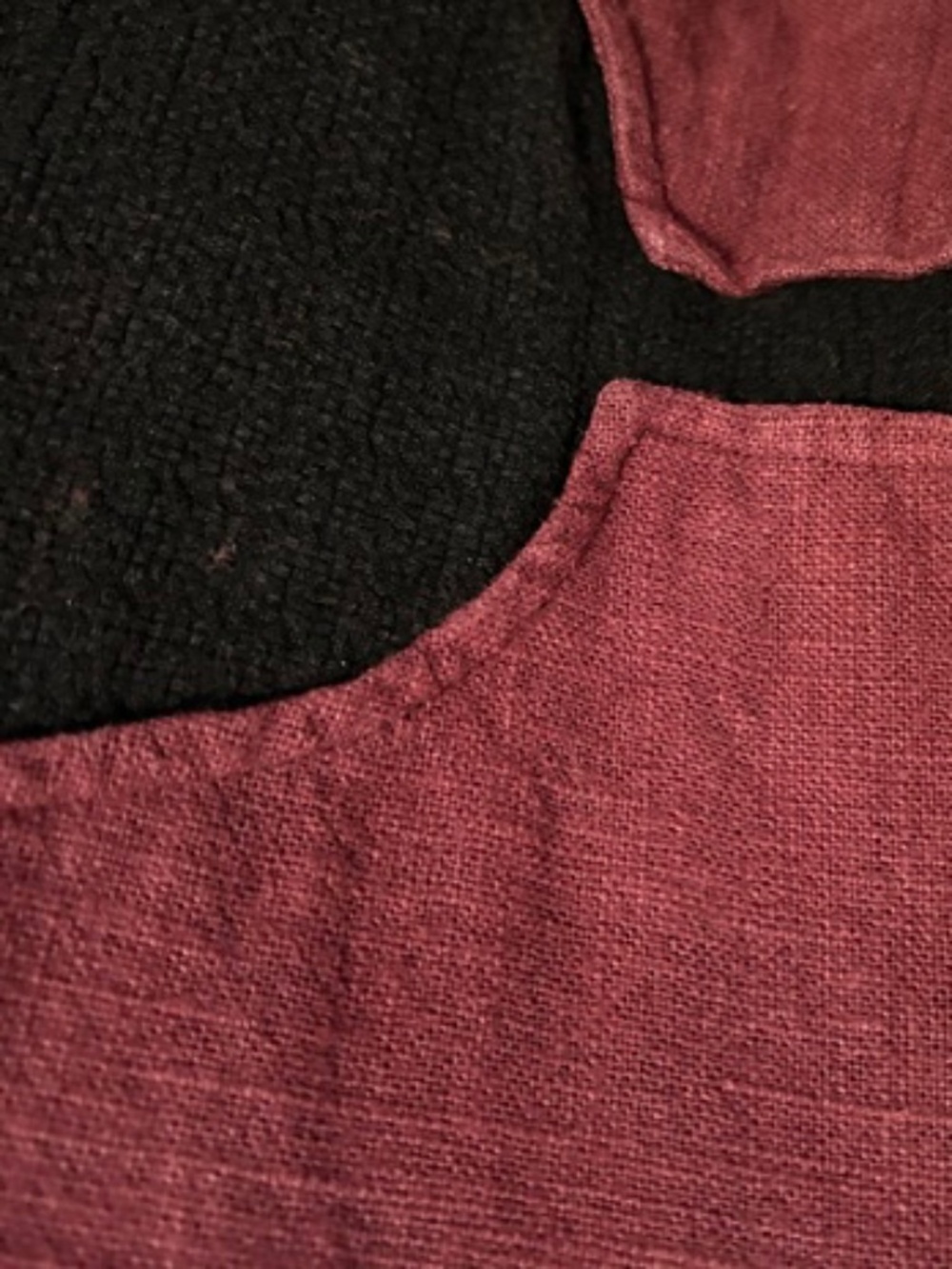 Lagenlook slub linen/cotton dress tunic (L) - Picture 3 of 6